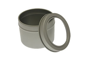 Candle Tin Clear Lid